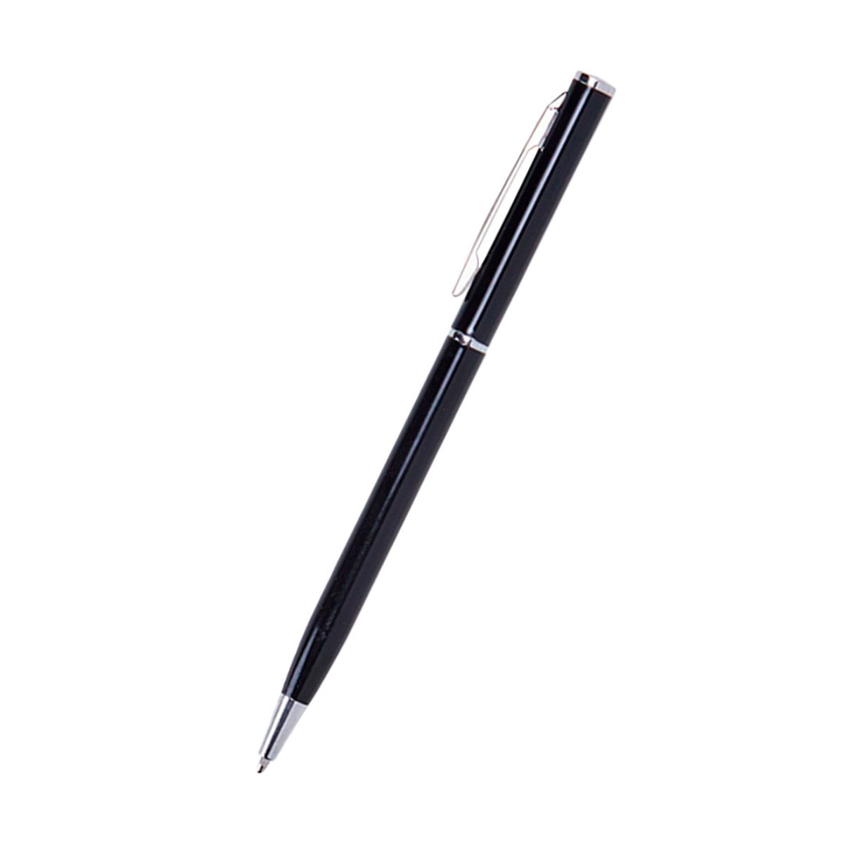 Caneta de Metal PRETA 1.0mm com Acionamento por Rotação