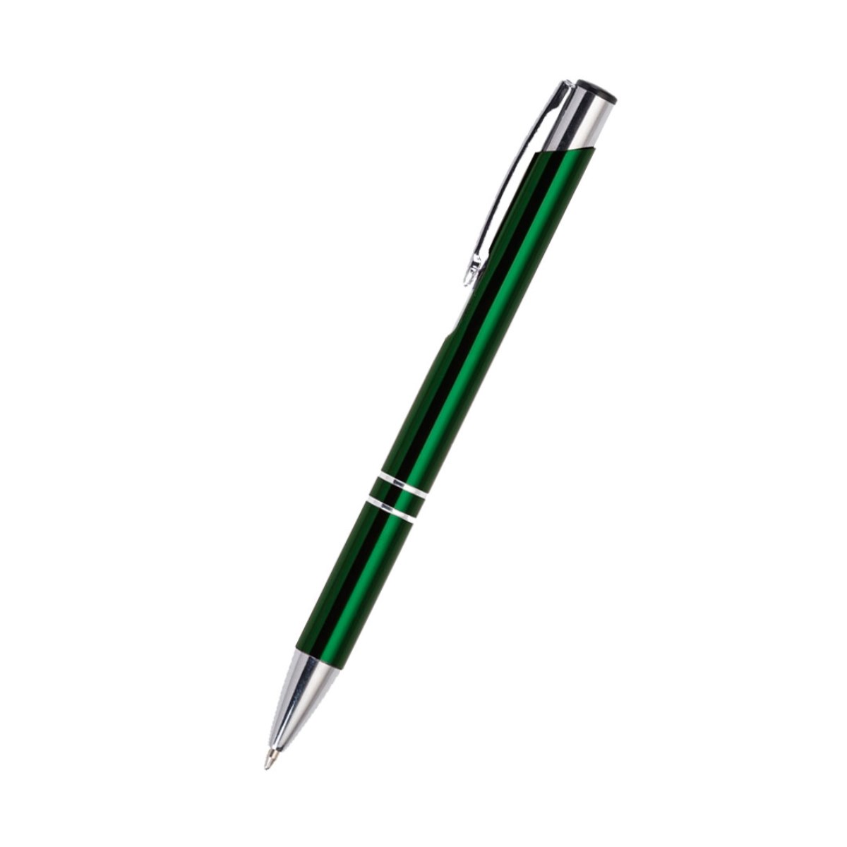 Caneta de Metal 2 Aneis Verde