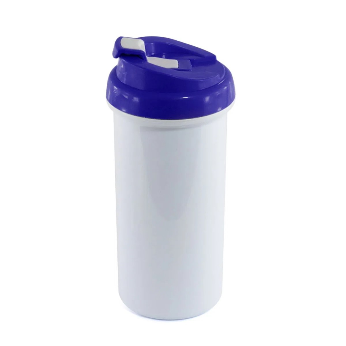 Squeeze de Polímero Branco Tampa Azul