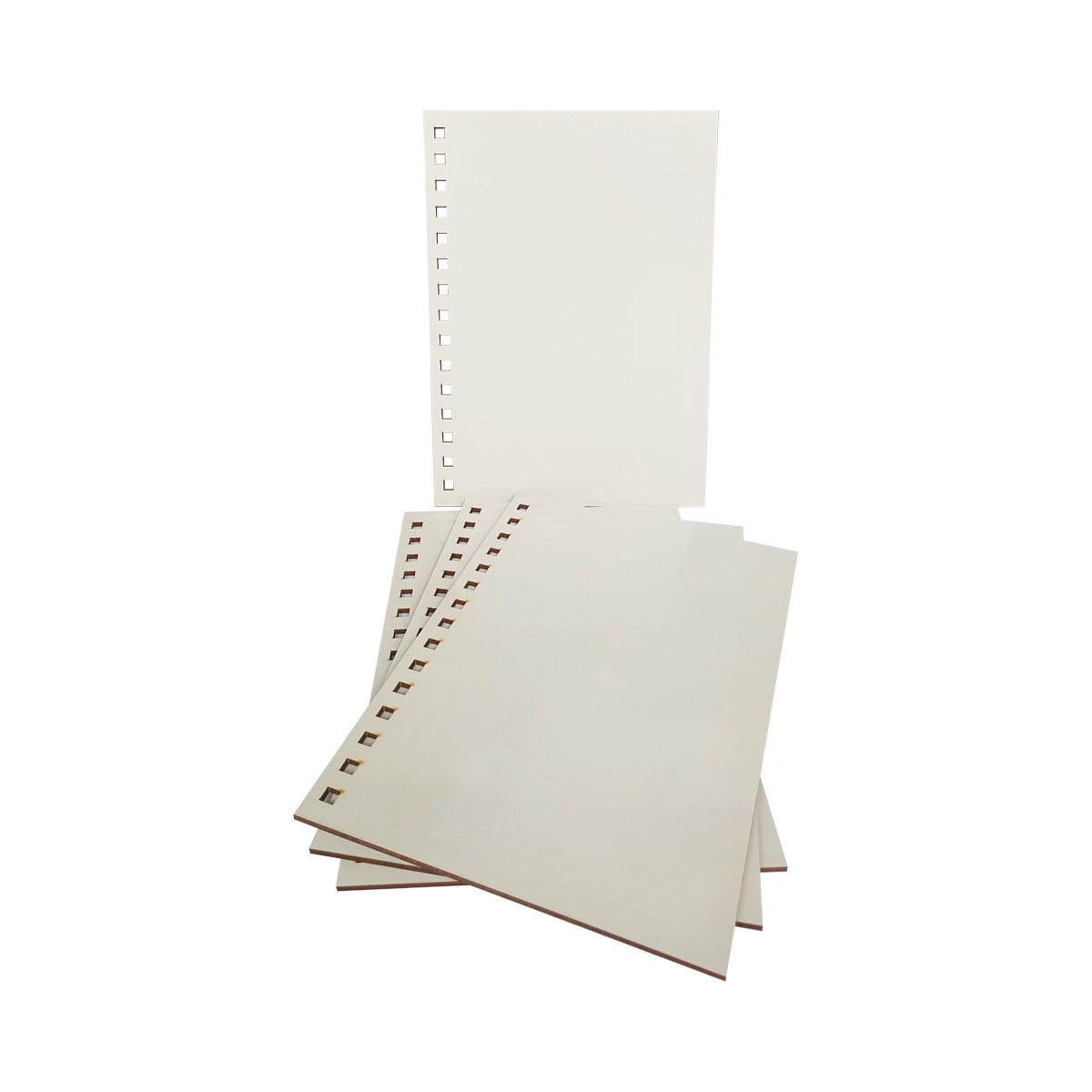 Capa MDF ULTRA BRILHO para Agenda Wire-o 15 Furos (PAR)
