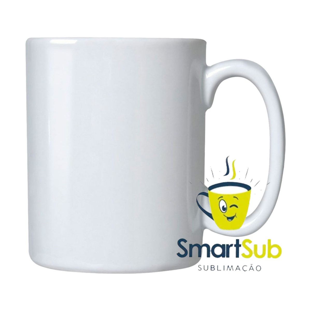 Caneca de Cerâmica Branca SmartSub #4000