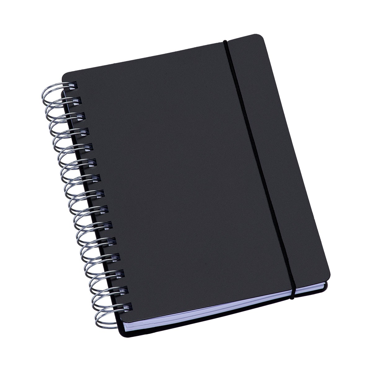 Agenda Compacta Wire-o Lisa Preta