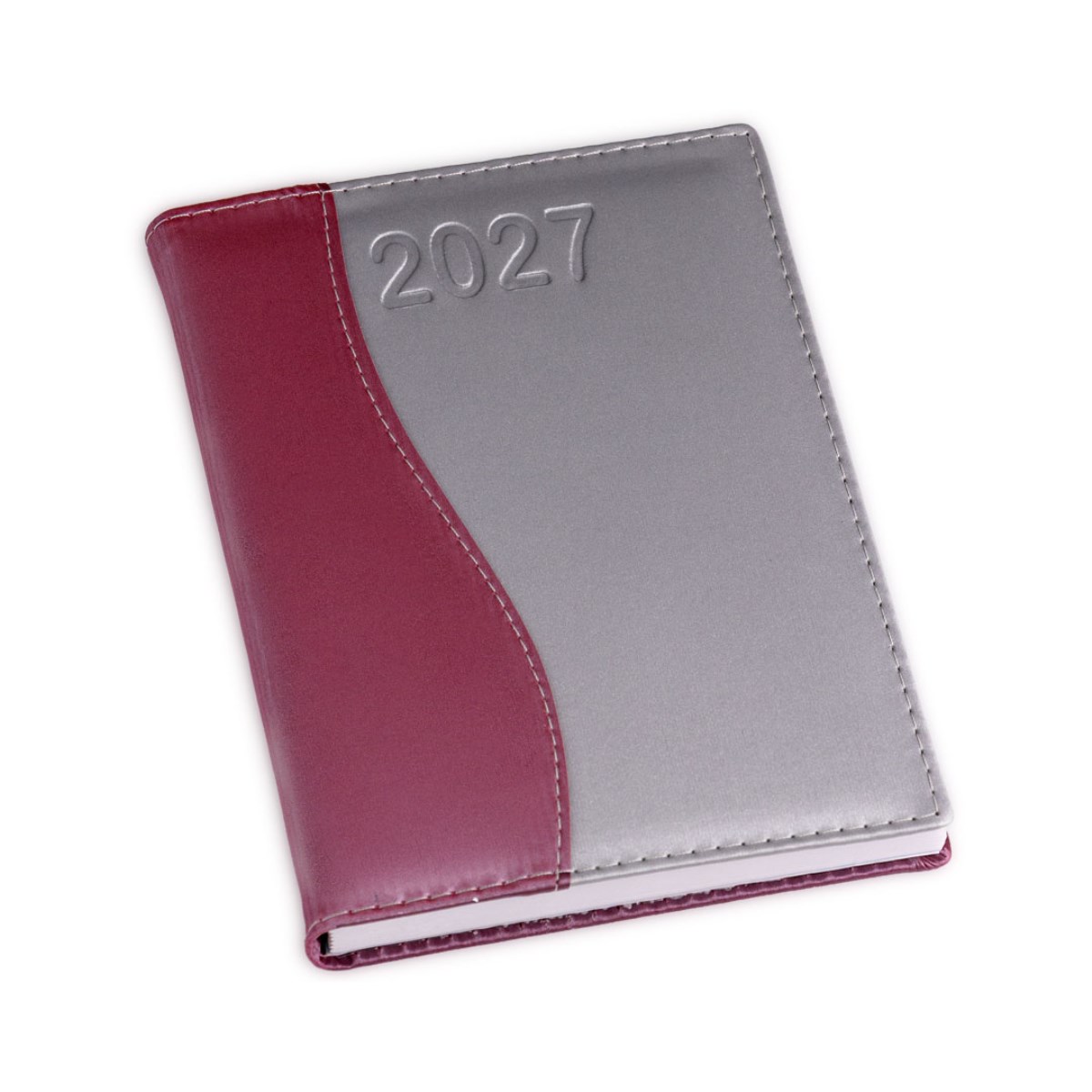 Agenda Metalizada "S" Vinho