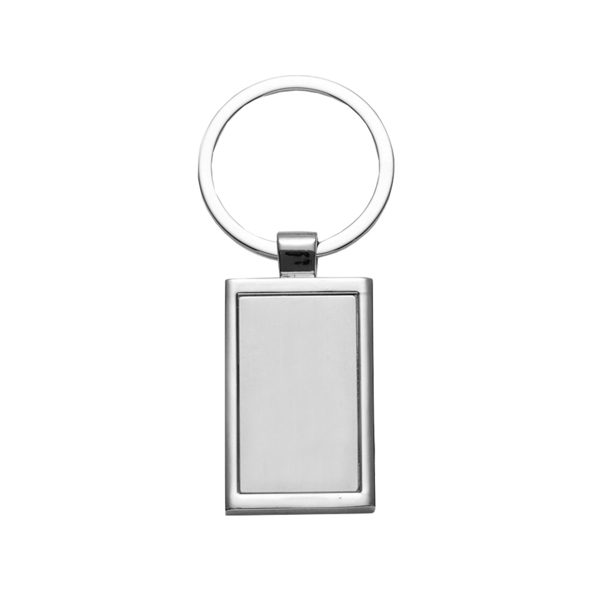 Chaveiro de Metal Luxo Retangular