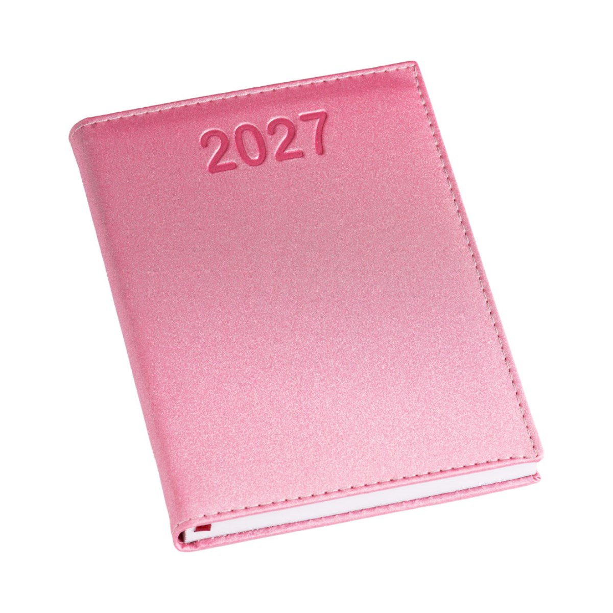 Agenda Metalizada Lisa Rosa