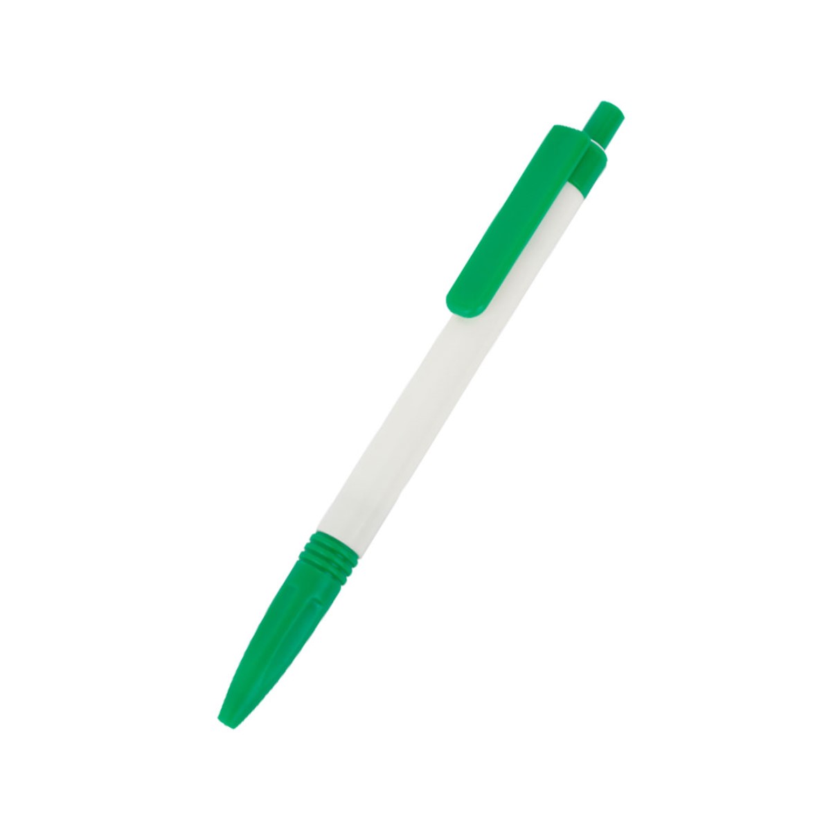 Caneta Paqueta Branca e Verde