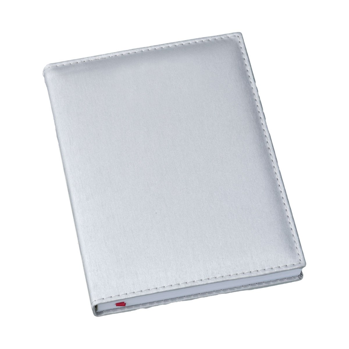 Agenda Metalizada Lisa Prata