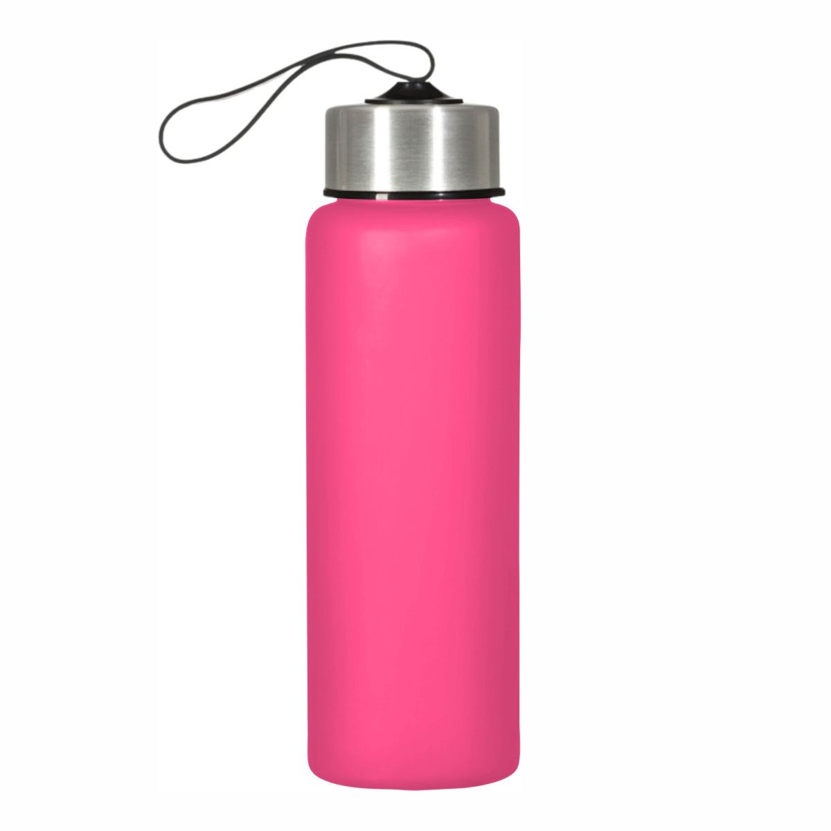 Garrafa Plástica 680ml Rosa