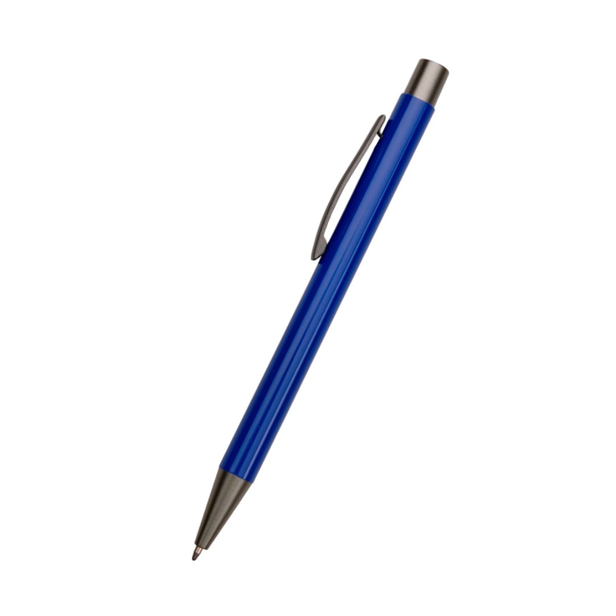 Caneta de Metal AZUL ESCURO 1.0mm com Acionamento por Clique