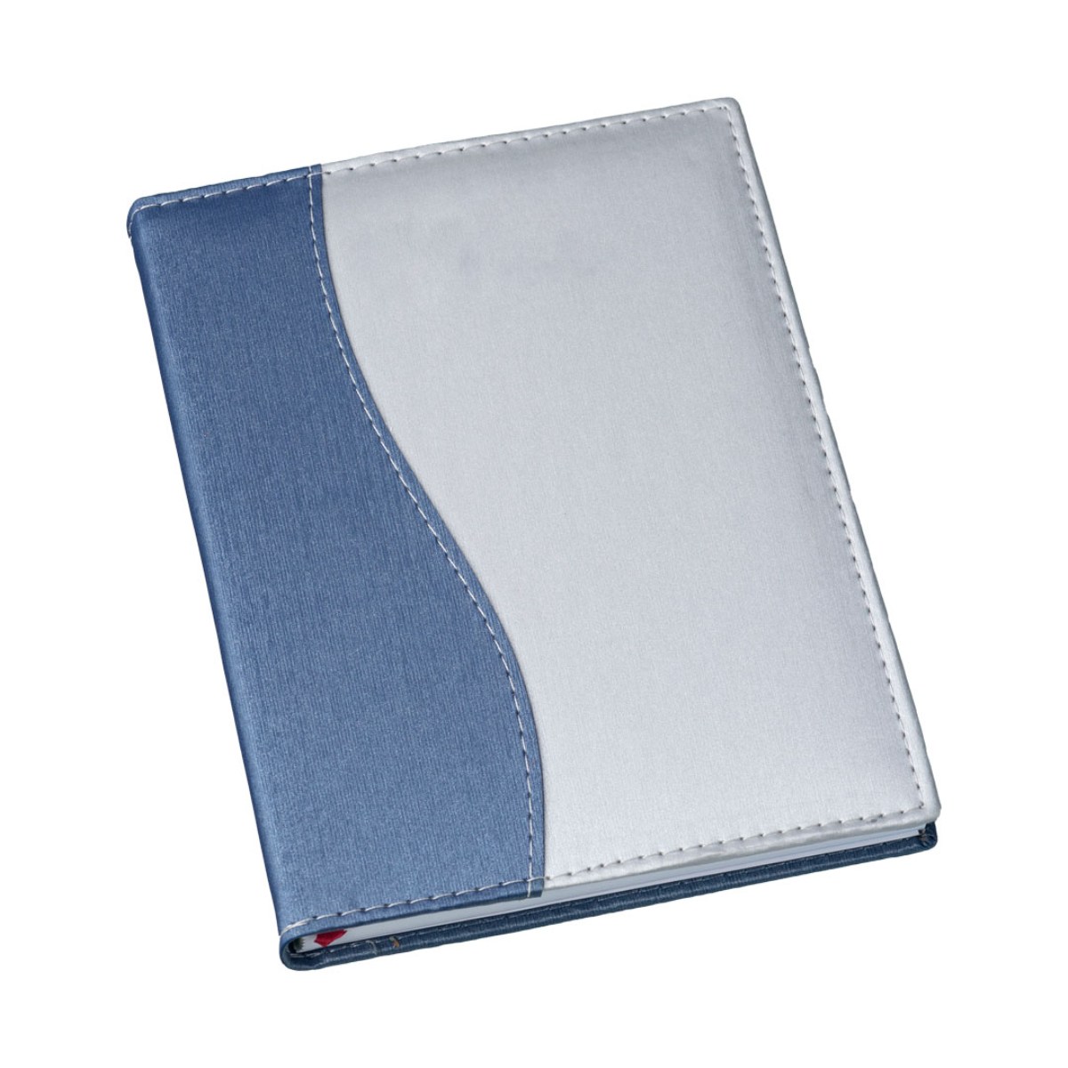 Agenda Metalizada "S" Azul