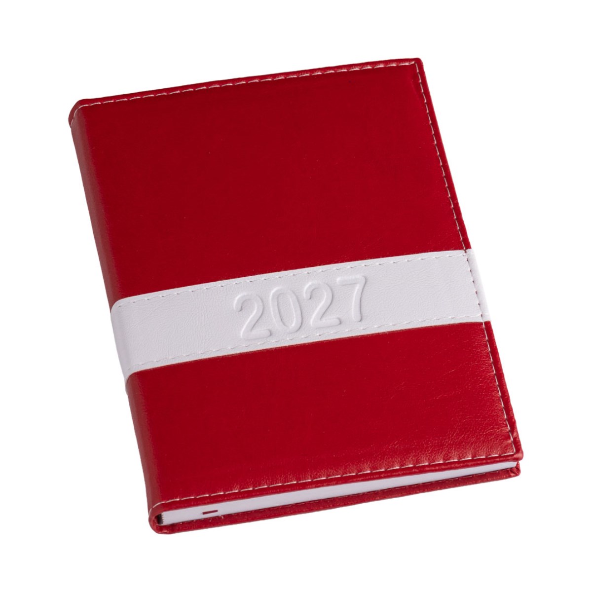 Agenda Horizontal Vermelha