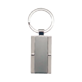 Chaveiro de Metal Executivo Retangular - C005