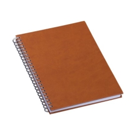 Caderno de Negócios Pequeno Capa Prime Marrom - LG3577