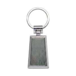 Chaveiro de Metal Executivo Retangular - C003