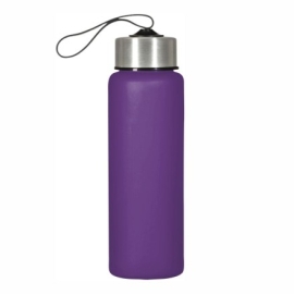 >Garrafa Plástica 680ml Lilás