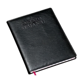 Agenda Super Lisa Preta