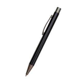 Caneta de Metal PRETA 1.0mm com Acionamento por Clique - 8267 PRETA