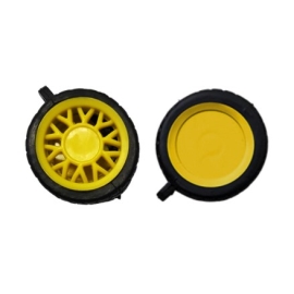 Chaveiro Formato Pneu - LG5002 Amarelo