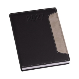 Agenda Estampada Preta Vertical - LG3777