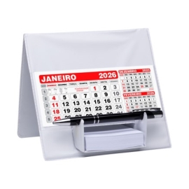 >Calendário de Mesa Com Suporte para Rascunho 100 Peças
