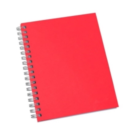 Caderno de Negócios Médio Capa Prime Vermelha - LG3646 Vermelha