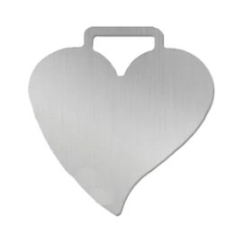 Chapinha de Metal Coração - LG C10C