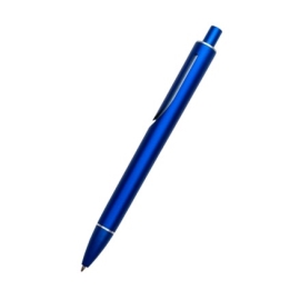 Caneta Plástica Azul com Carga Esferográfica Azul e Acionamento por Clique - LG3623 Azul