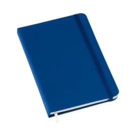 Caderneta tipo MOLESKINE Azul com Pauta - LG3580 Pauta