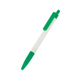 Caneta Paqueta Branca e Verde - LG3007 Verde