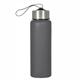>Garrafa Plástica 680ml Fumê