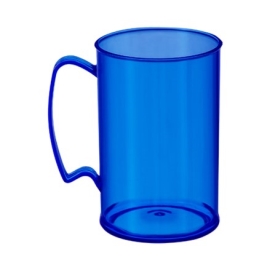 Caneca Chopp Azul Transparente - LG370 Azul