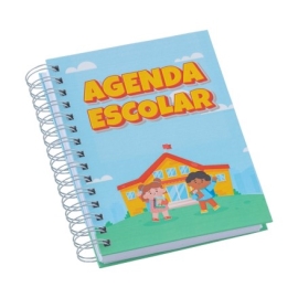 Agenda Escolar Capa Estampada Infantil - LG3500 Infantil