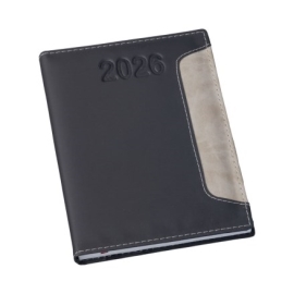Agenda Estampada Preta Vertical - LG3777