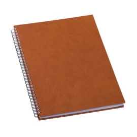 Caderno de Negócios Grande Capa Prime Marrom - LG3578