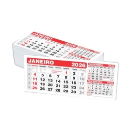 >Refil Calendário de Mesa Grande (100 jogos)