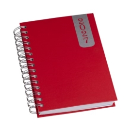 Agenda Wire-o Capa Prime Vermelha - 503L