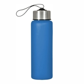>Garrafa Plástica 680ml Azul