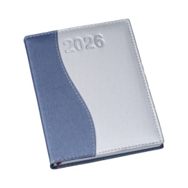 Agenda Metalizada "S" Azul - 150L