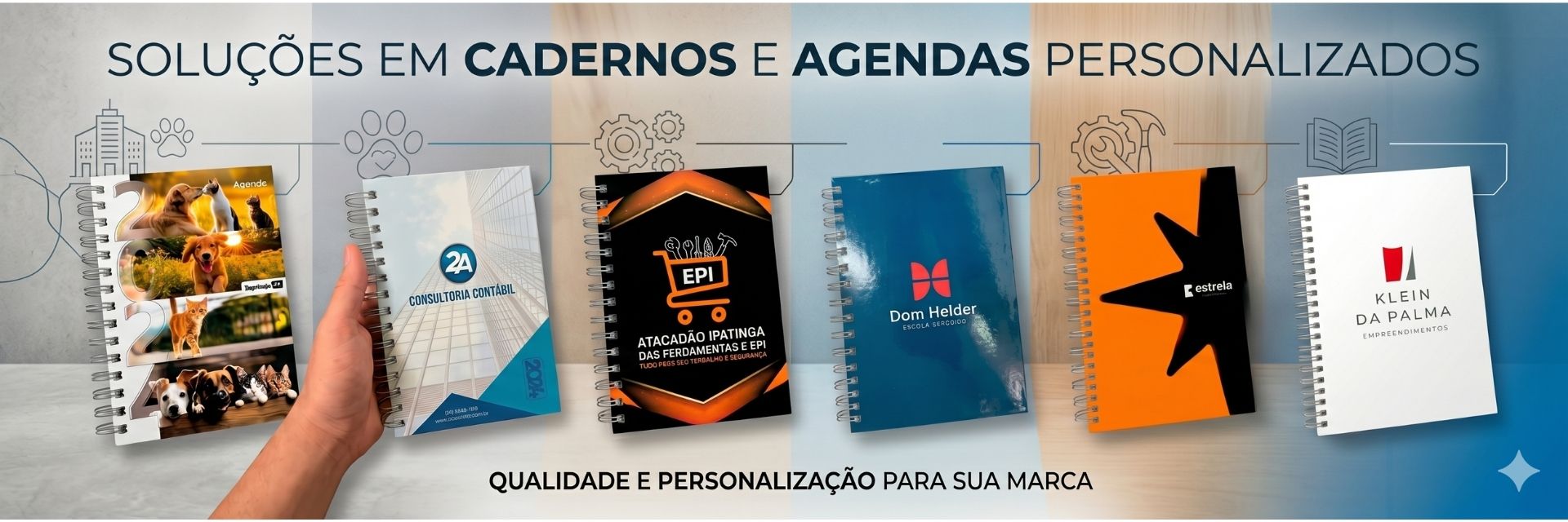 Agendas e Cadernos