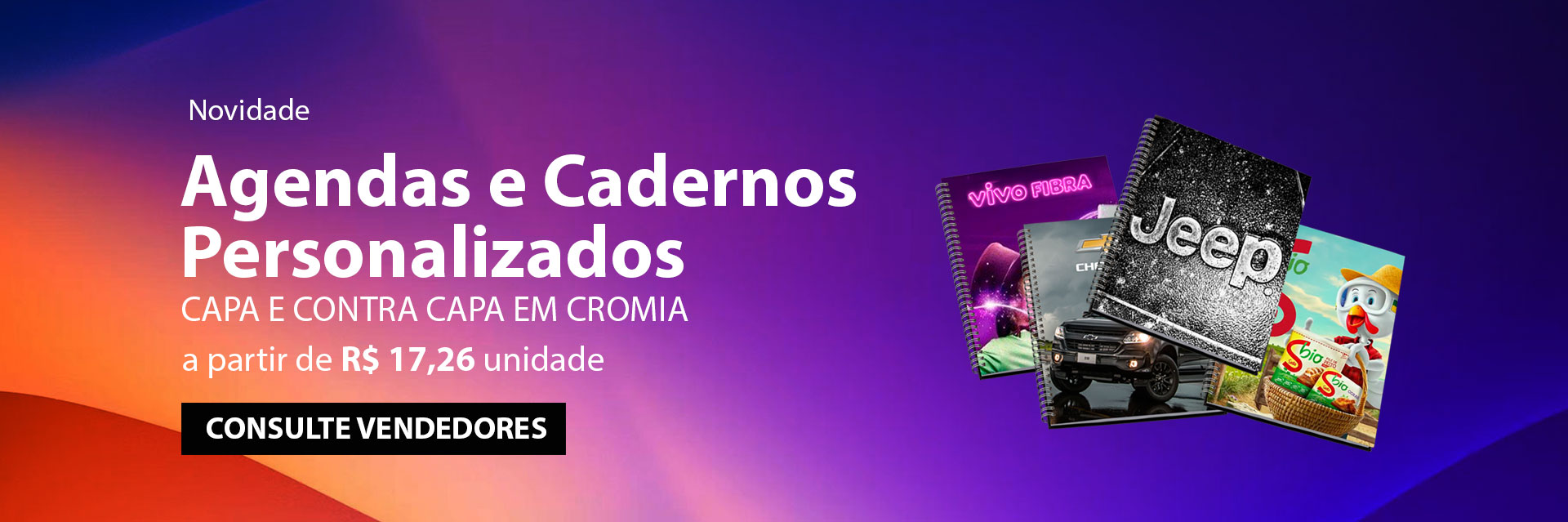 Agendas e Cadernos