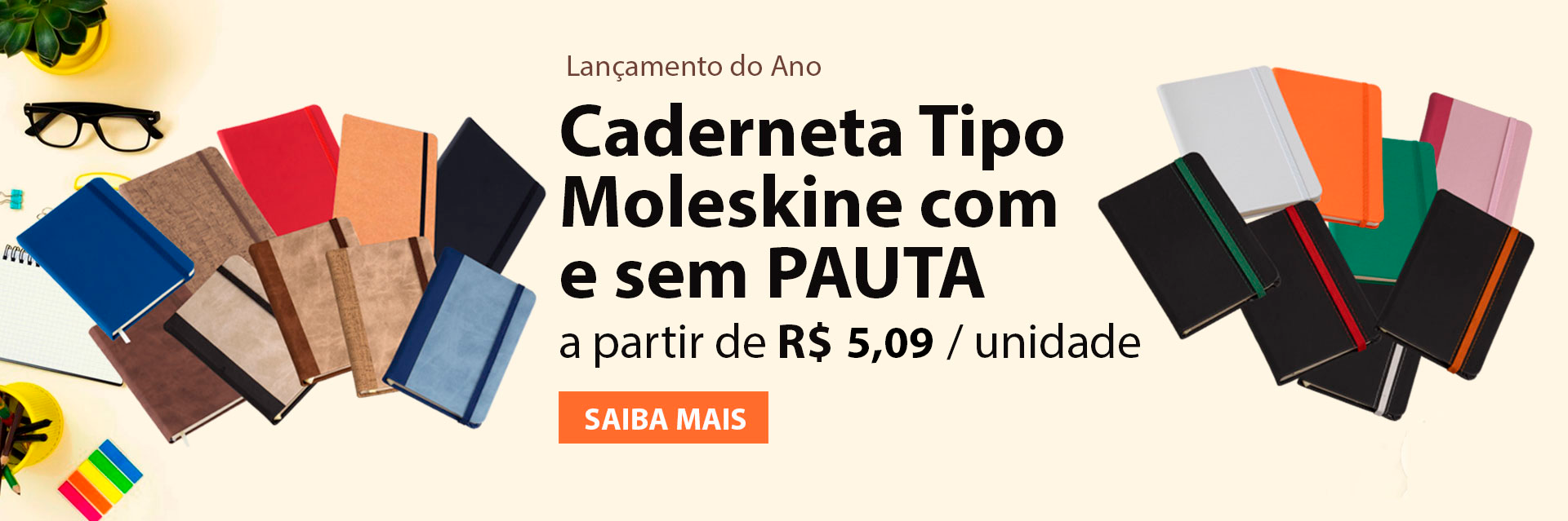 Destaques Agenda Moleskine