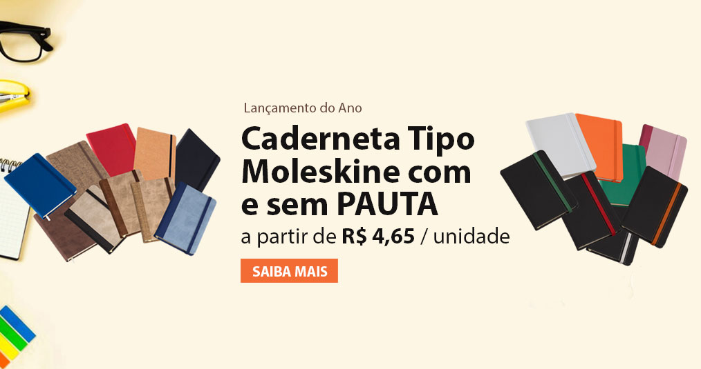 Destaques Agenda Moleskine