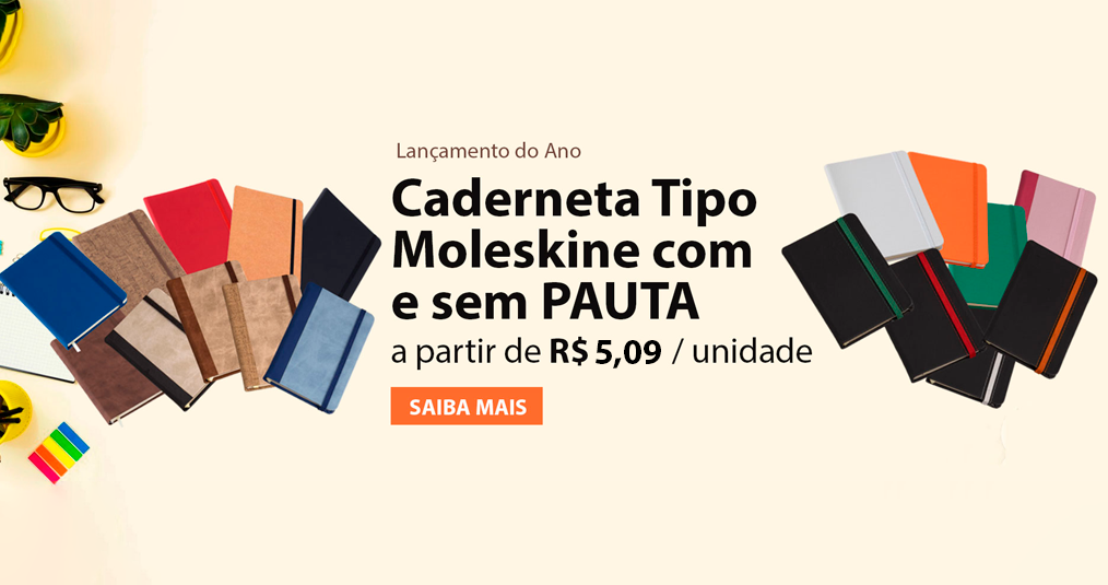 Destaques Agenda Moleskine